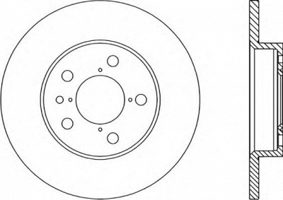 OPEN PARTS bdr166210 -  Тормозной диск